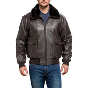 Bravo G-1 Bomber Jacket with Fur Collar